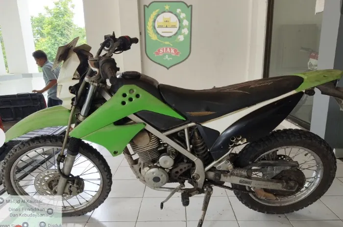 Lelang Motor Kawasaki KLX150 S Tahun 2011, Rp 4 Juta, Cocok Buat Trabas Hutan