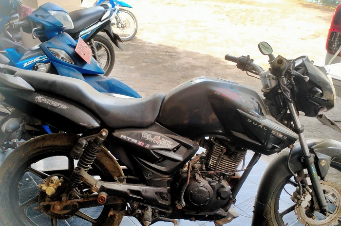 Bahan Modifikasi Murah, TVS Apache 160 Buka Harga Rp 800 Ribu